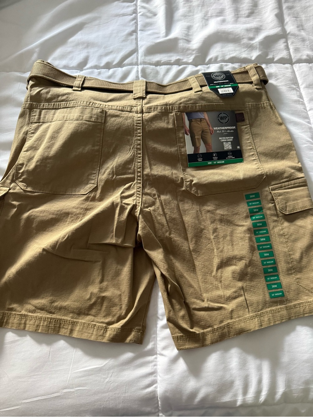 Weatherproof Men’s Tan Cargo Shorts